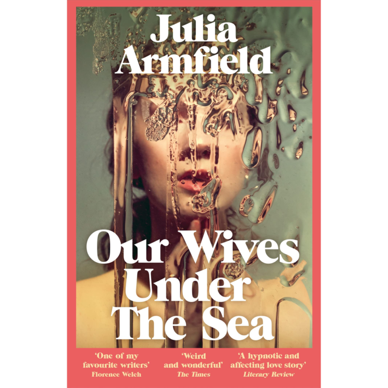 capa de livro com mulher desfocada