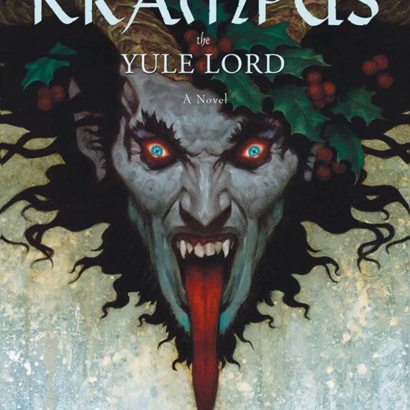 Capa do livro Krampus leitura do RIP Horror Book Club para Dezembro 2025